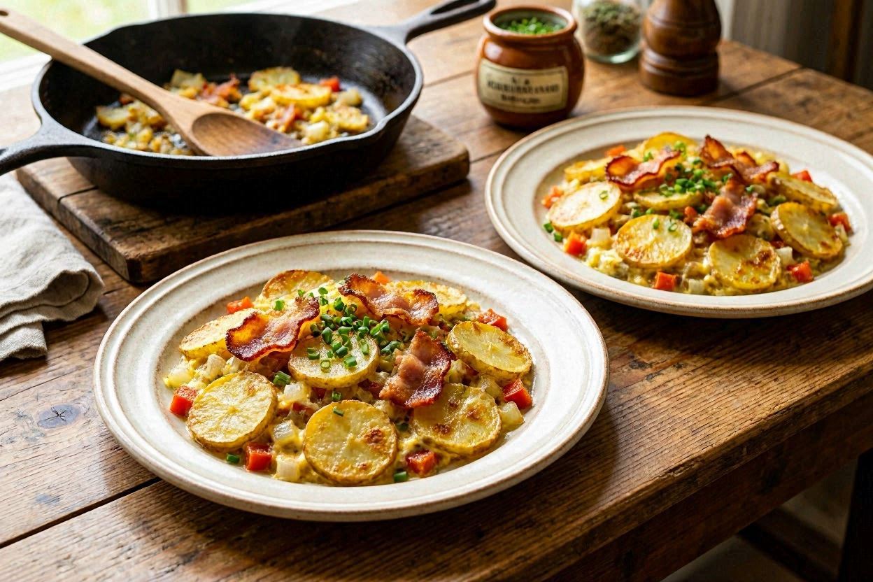 Feines Bauernfrühstück